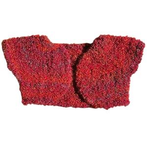 NEW Hand Knit Baby Bolero Shrug sz 6-12 mo